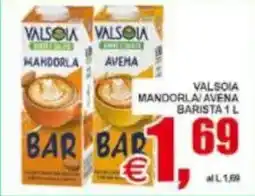 Pewex Valsoia mandorla/avena barista offerta