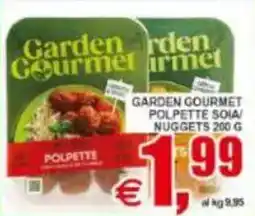 Pewex Garden gourmet polpette soia nuggets offerta