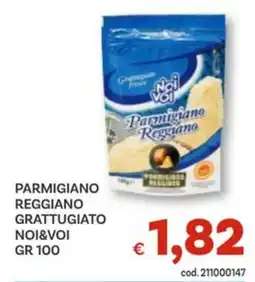 Vivo Supermercati Parmigiano reggiano grattugiato NOI&VOI offerta