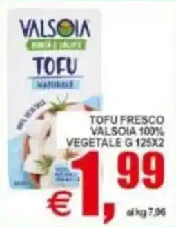 Pewex Tofu fresco valsoia 100% vegetale offerta
