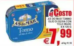 Pewex As do mar tonno olio di oliva con telo mare offerta