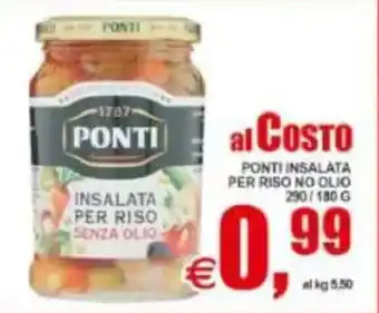 Pewex Ponti insalata per riso no olio offerta
