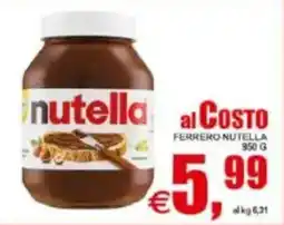 Pewex Ferrero nutella offerta