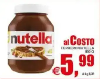 Pewex Ferrero nutella offerta
