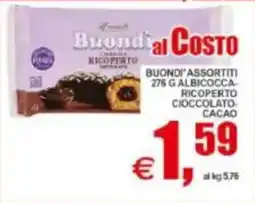 Pewex Buondi albicocca ricoperto cioccolato cacao offerta
