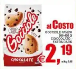 Pewex Gocciole pavesi cioccolato extra dark offerta