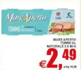 Pewex Mare aperto tonno al naturale offerta