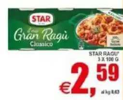 Pewex Star ragu offerta