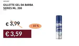 Prezzemolo e Vitale Gillette gel da barba series offerta