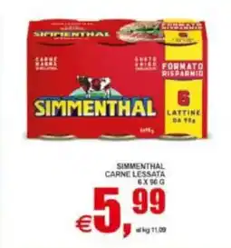 Pewex Simmenthal carne lessata offerta