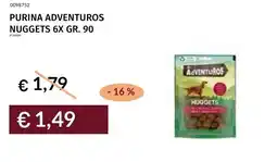 Prezzemolo e Vitale Purina adventuros nuggets 6x offerta
