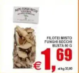 Pewex Filotei misto funghi secchi busta offerta