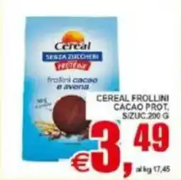 Pewex Cereal frollini cacao prot. s/zuc offerta