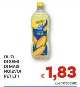 Vivo Supermercati Olio di semi di mais NOI&VOI offerta