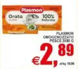 Pewex Plasmon omogeneizzato pesce offerta