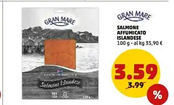 PENNY Gran mare salmone affumicato offerta