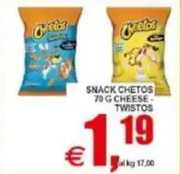 Pewex Snack chetos cheese twistos offerta