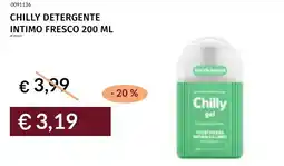 Prezzemolo e Vitale Chilly detergente intimo fresco offerta