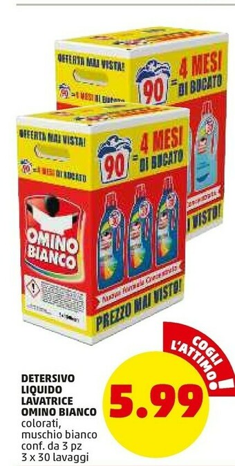 PENNY Detersivo lavatrice offerta