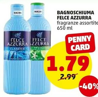 PENNY Bagnoschiuma offerta