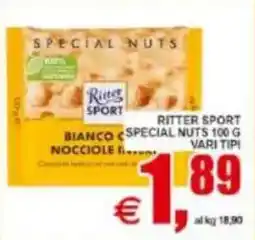 Pewex Ritter sport bianco special nuts offerta