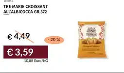 Prezzemolo e Vitale Tre marie croissant all'albicocca offerta