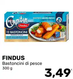 Iper Tosano FINDUS Bastoncini di pesce offerta