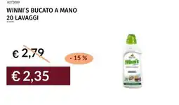 Prezzemolo e Vitale Winni's bucato a mano offerta
