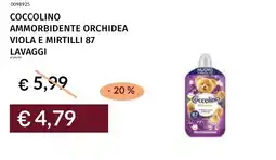 Prezzemolo e Vitale Coccolino ammorbidente orchidea viola e mirtilli offerta