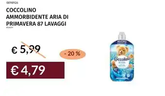 Prezzemolo e Vitale Coccolino ammorbidente aria di primavera offerta