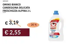 Prezzemolo e Vitale Omino bianco candeggina delicata freschezza alpina offerta
