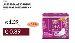 Prezzemolo e Vitale Lines idea assorbenti flussi abbondanti x 7 offerta