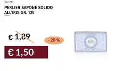 Prezzemolo e Vitale Perlier sapone solido all'iris offerta
