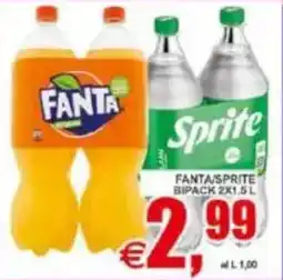 Pewex Fanta/sprite bipack offerta