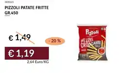 Prezzemolo e Vitale Pizzoli patate fritte offerta
