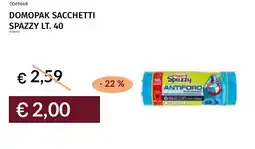 Prezzemolo e Vitale Domopak sacchetti spazzy offerta