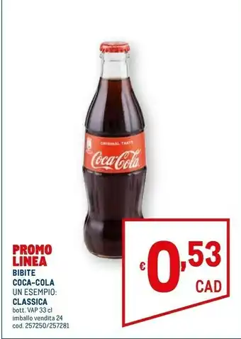 Metro Coca-cola - coca-cola 330 g(ml) offerta