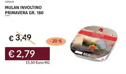 Prezzemolo e Vitale Mulan involtino primavera offerta
