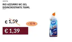 Prezzemolo e Vitale Rio azzurro wc gel disincrostante offerta