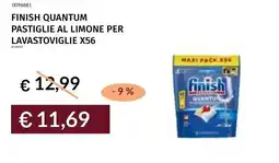 Prezzemolo e Vitale Finish quantum pastiglie al limone per lavastoviglie x56 offerta