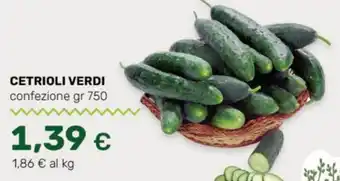 Tigre Cetrioli verdi offerta