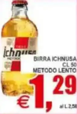 Pewex Birra ichnusa metodo lento offerta