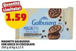 PENNY Magretti galbusera con gocce di cioccolato offerta