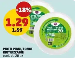 PENNY Piatti piani, fondi riutilizzabili offerta