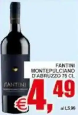 Pewex Fantini montepulciano d'abruzzo offerta