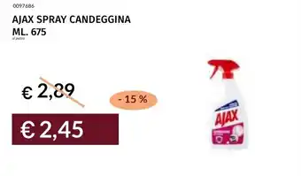 Prezzemolo e Vitale Ajax spray candeggina offerta