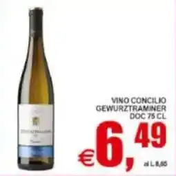 Pewex Vino concilio gewurztraminer doc offerta