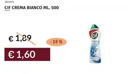 Prezzemolo e Vitale Cif crema bianco offerta