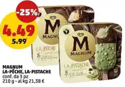 PENNY Magnum la-pêche, la-pistache offerta