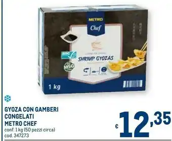 Metro Gyoza con gamberi congelati offerta